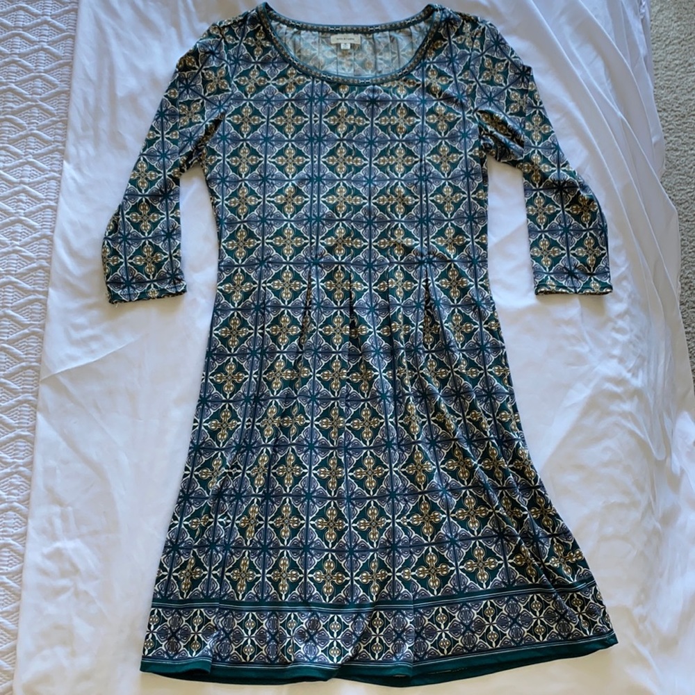 Patterned Max Studio Dress